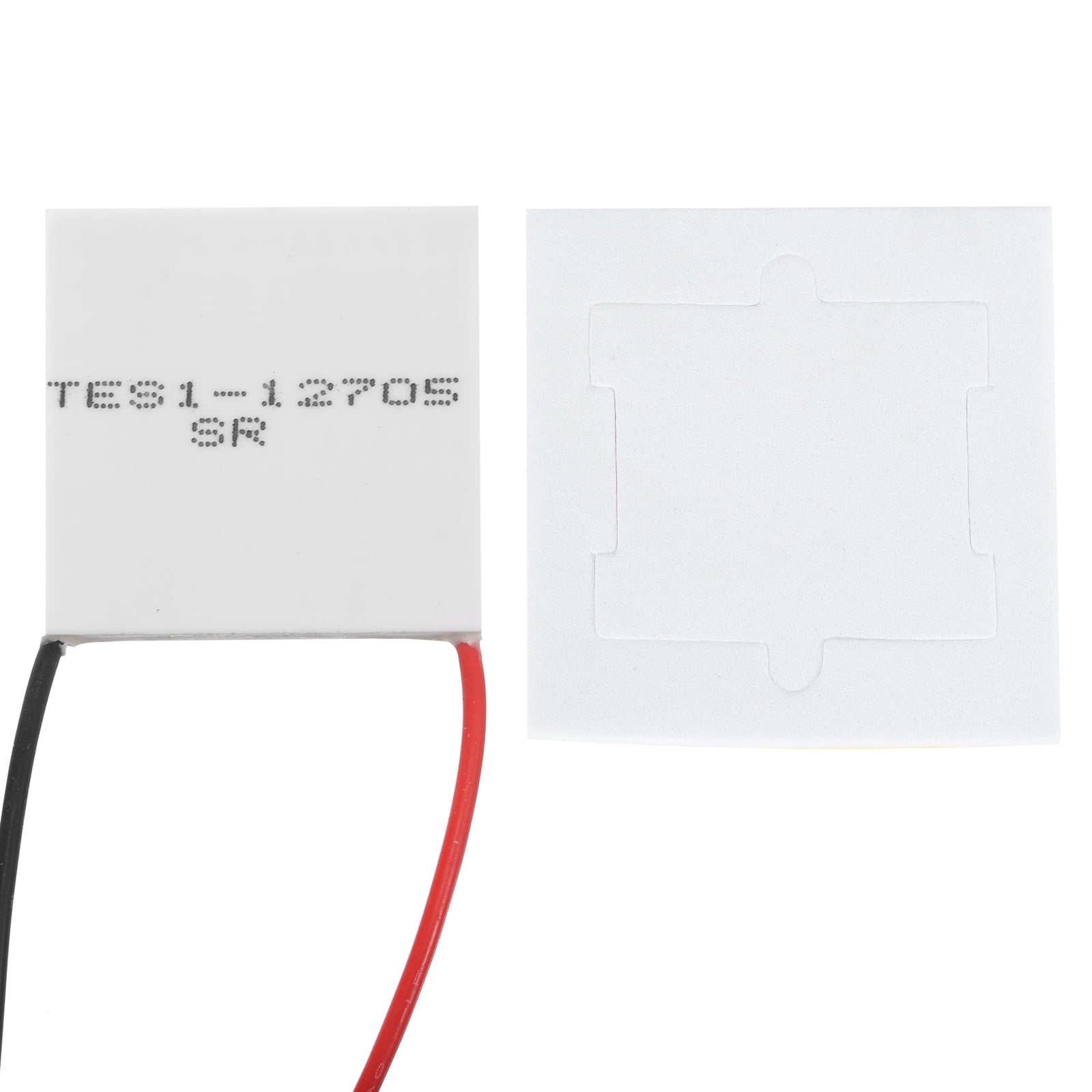 TES1-12705 Semiconductor Refrigeration Tablets 15.8V 5A 43W Heatsink Thermoelectric Cooler Cooling 30x30mm