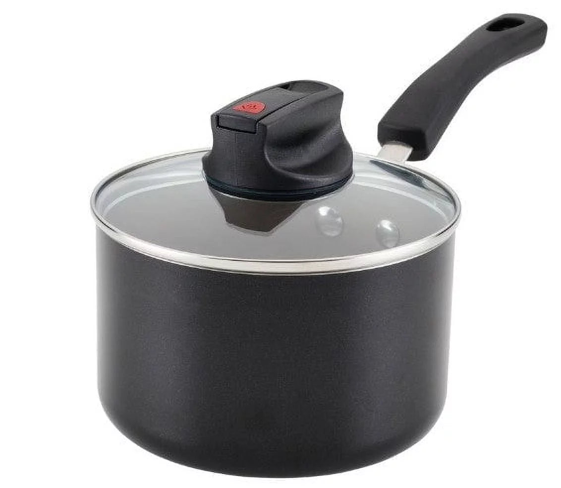 Farberware Smart Control 2qt Aluminum Covered Saucepan Black