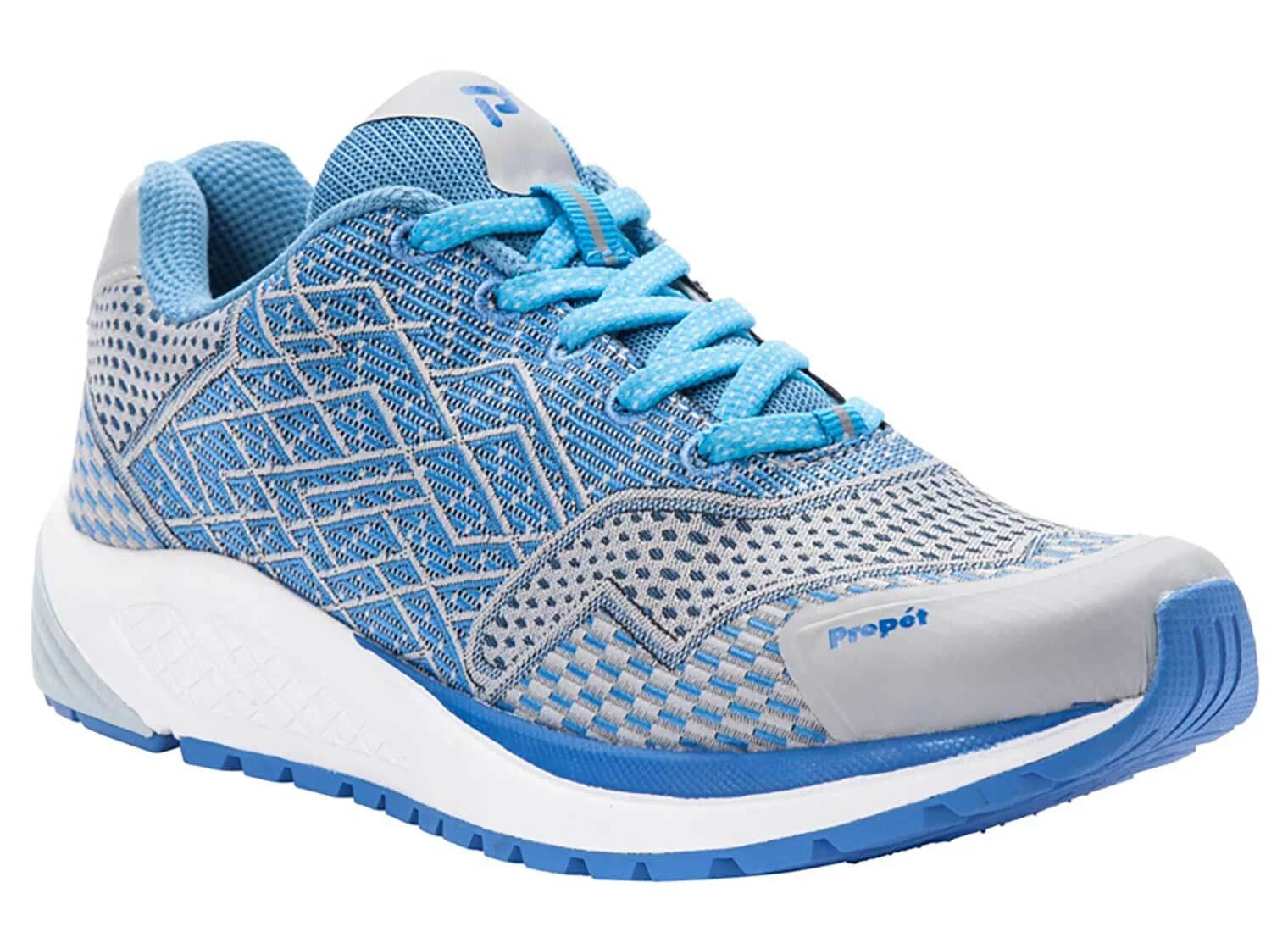 Propet Women's Propet One Walking Sneakers Blue Mesh EVA Rubber 10.5 XX-Wide