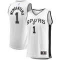 Youth Fanatics Branded Victor Wembanyama White San Antonio Spurs Fast Break Player Jersey - Association Edition