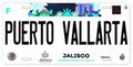 Puerto Vallarta Jalisco Mexico Novelty Car License Plate