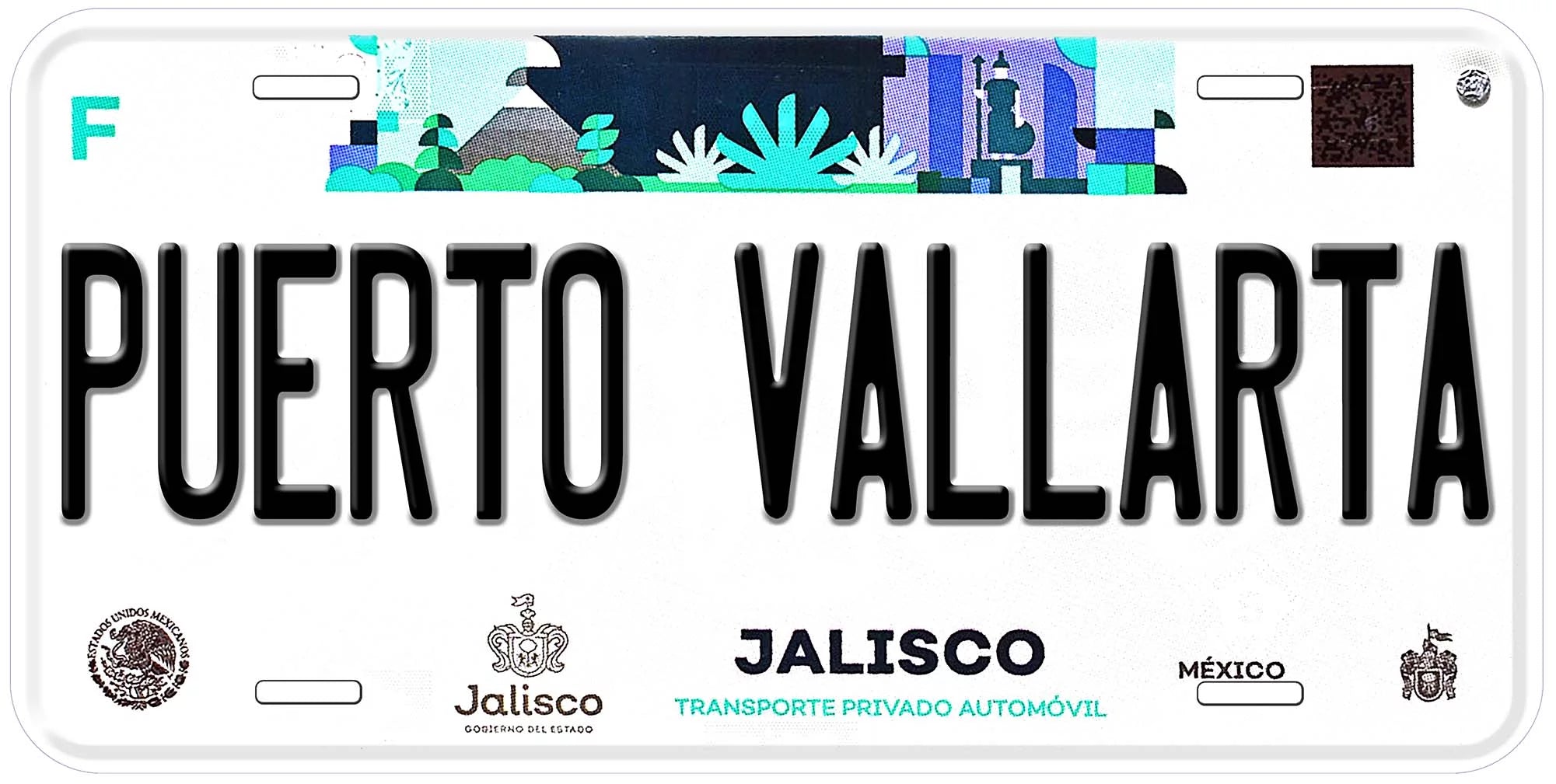 Puerto Vallarta Jalisco Mexico Novelty Car License Plate