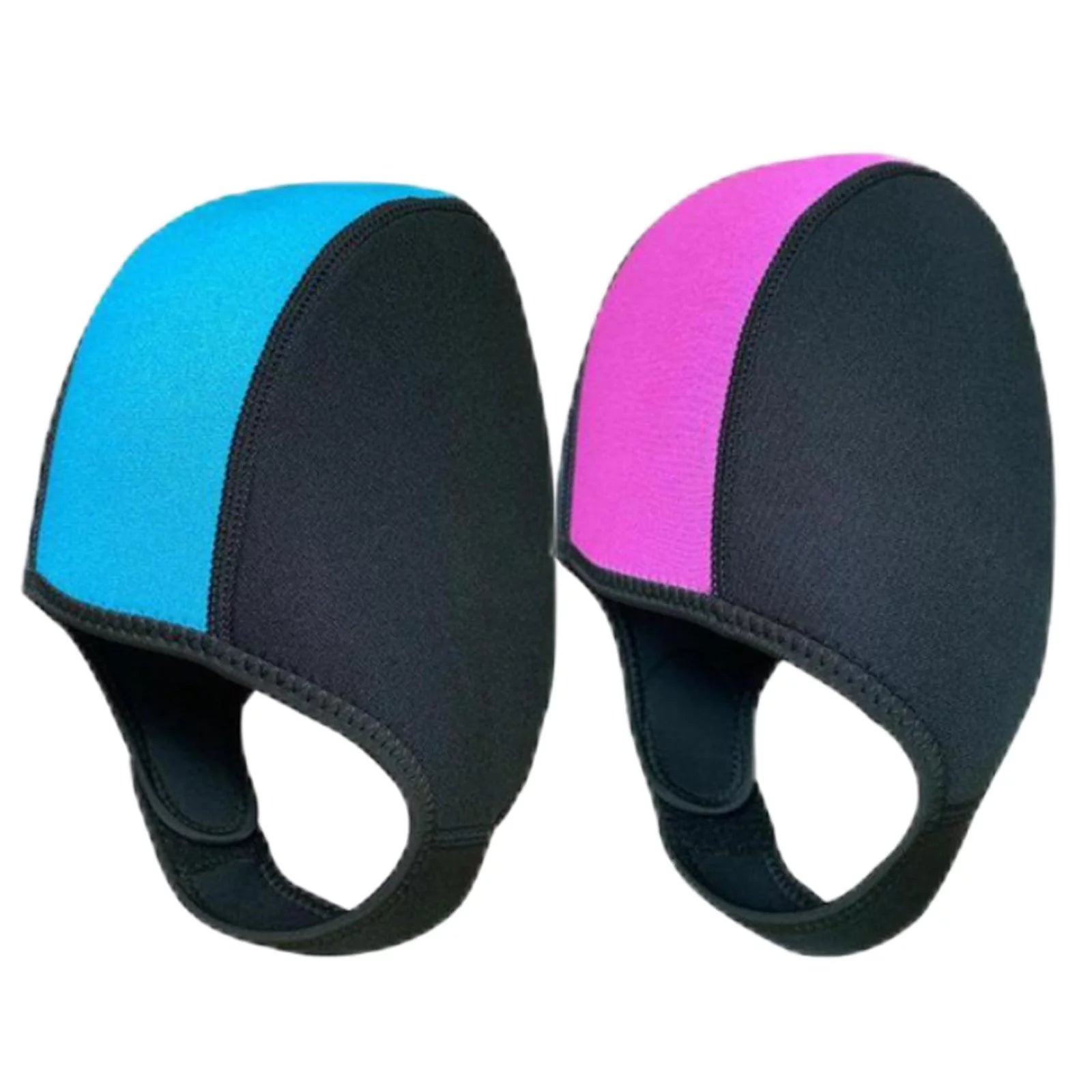 2 Pieces Wetsuit Neoprene Scuba Head Cover Surf Dive 2.5mm for Men Women, Thermal Diving Hoods Flexible for Swimming