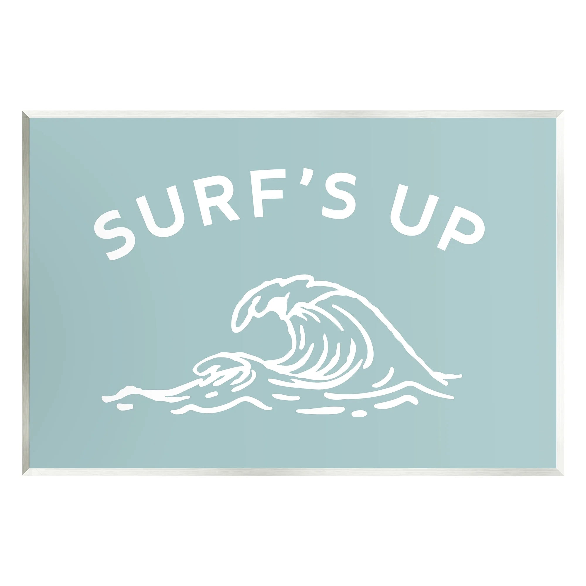 Stupell Industries Surf's Up Sea Wave Landscape Painting Unframed Art Print Wall Art, 15 x 10