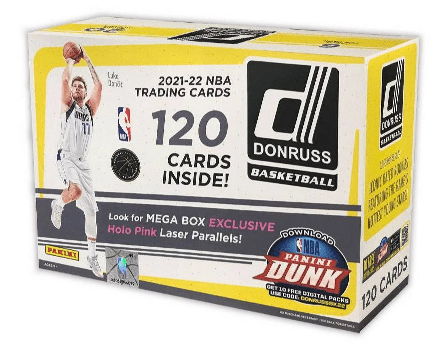 2021-22 Panini NBA Donruss Basketball Trading Card Mega Box