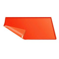 Fresh Fab Finds FFF-Orange-28.3In-GPCT4280 28.3 in. Silicone Griddle Mat Heavy Duty Food Grade Grill Mat BBQ Griddle Top Cover for Blackstone Griddle for All Seasons, Orange