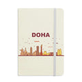 City Landmark Building Doha Notebook Official Fabric Hard Cover Classic Journal Diary