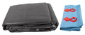 SET SunSolar Energy Technologies- MESH InGround Winter Pool Cover for 12x20 Foot Rectanglel Swimming Pool - Winter Pool Cover has durable Loops 8-Yr warranty. 8ft Double Water Bags Included.