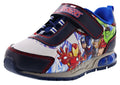 Favorite Characters Boys Avengers AVS371 Motion Lighted Athletic Sneakers