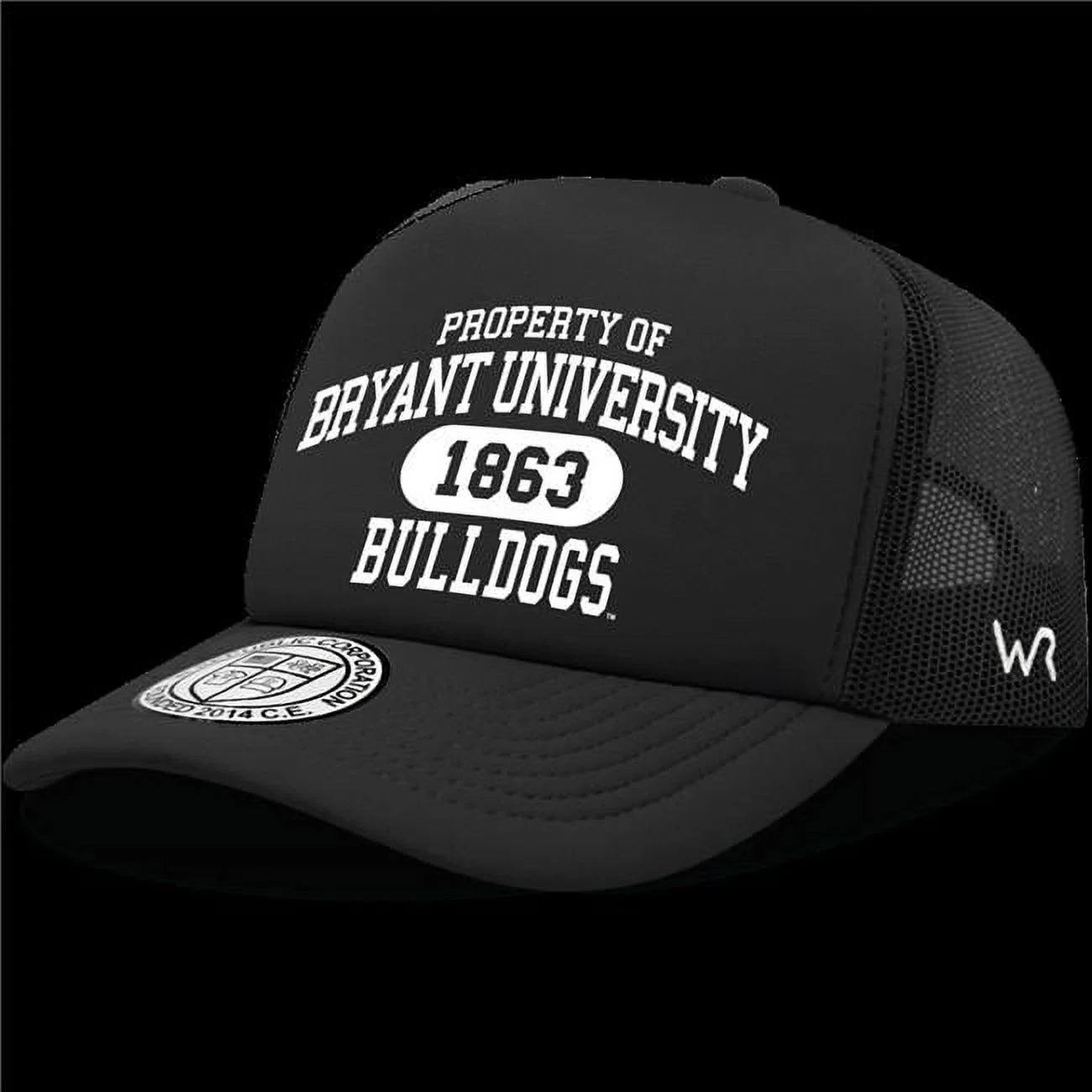 Bryant University Bulldogs Property College Cap Hat - Black