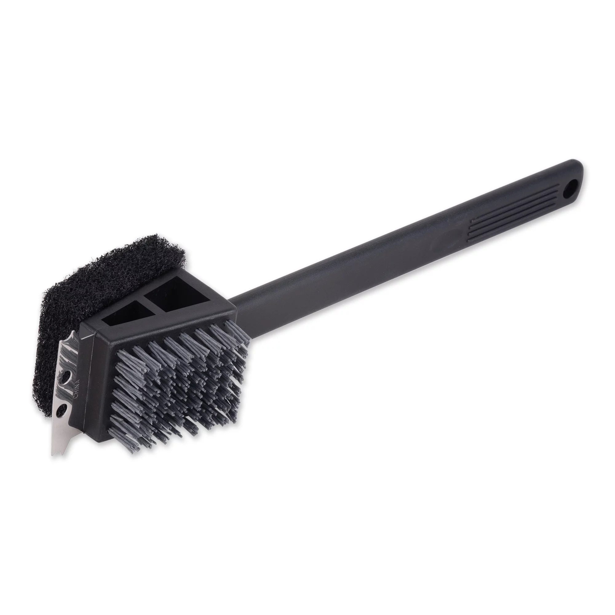 3-In-1 Stainless Steel Nylon Grill Brush 13 inch