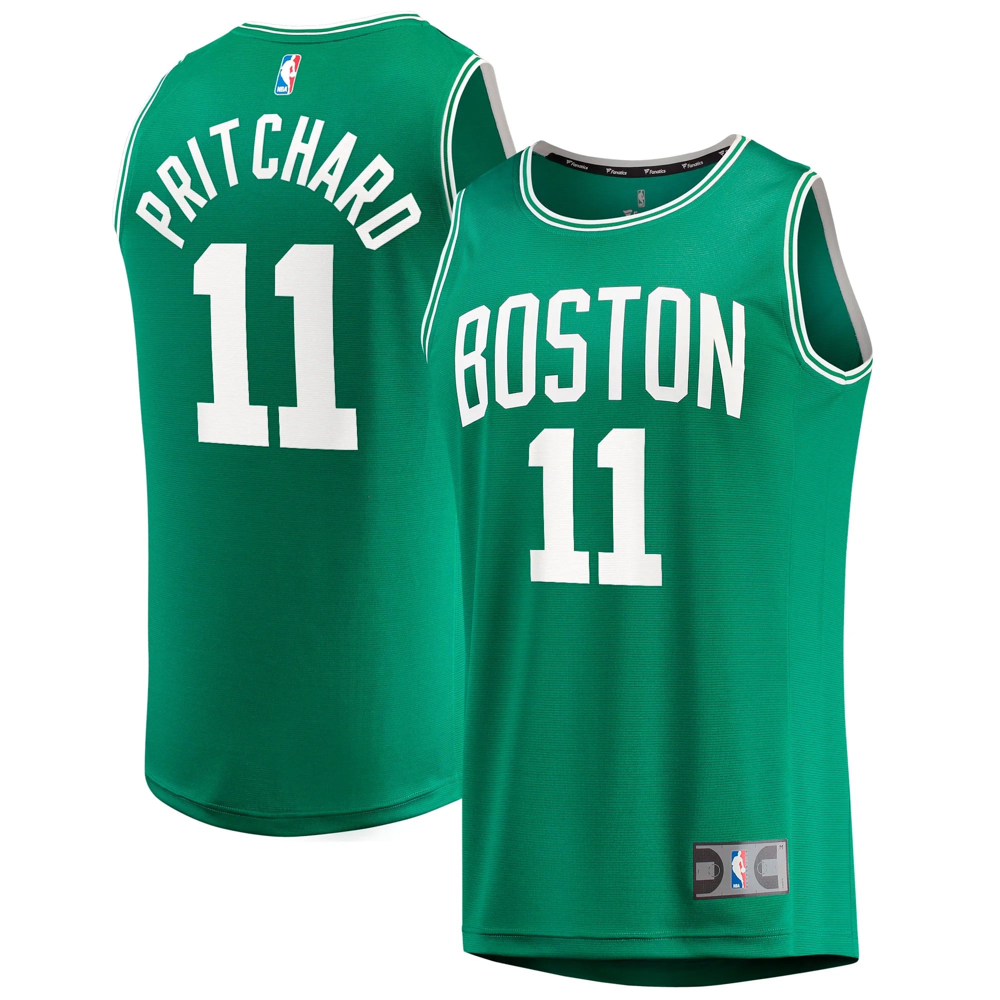 Men's Fanatics Branded Payton Pritchard Kelly Green Boston Celtics Fast Break Replica Jersey - Icon Edition