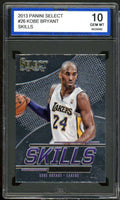 Kobe Bryant Card 2013-14 Panini Select Skills #26 ISA 10 GEM MINT