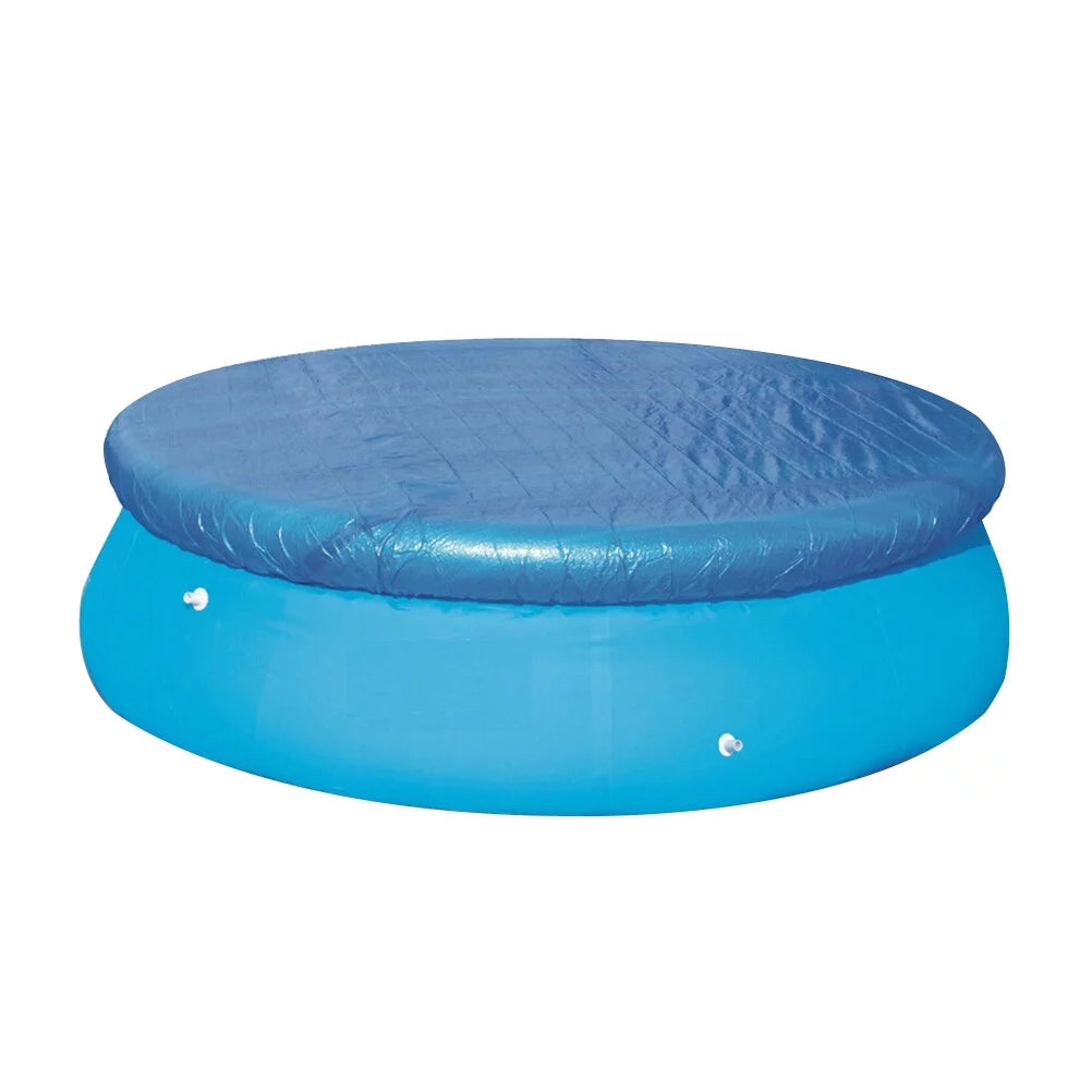 Homemaxs Pool Cover Ground Above 8 Swimming Set Winter Round Closing Inflatable Heater Kit Dome Feet Summer Fast Waves Tarp
