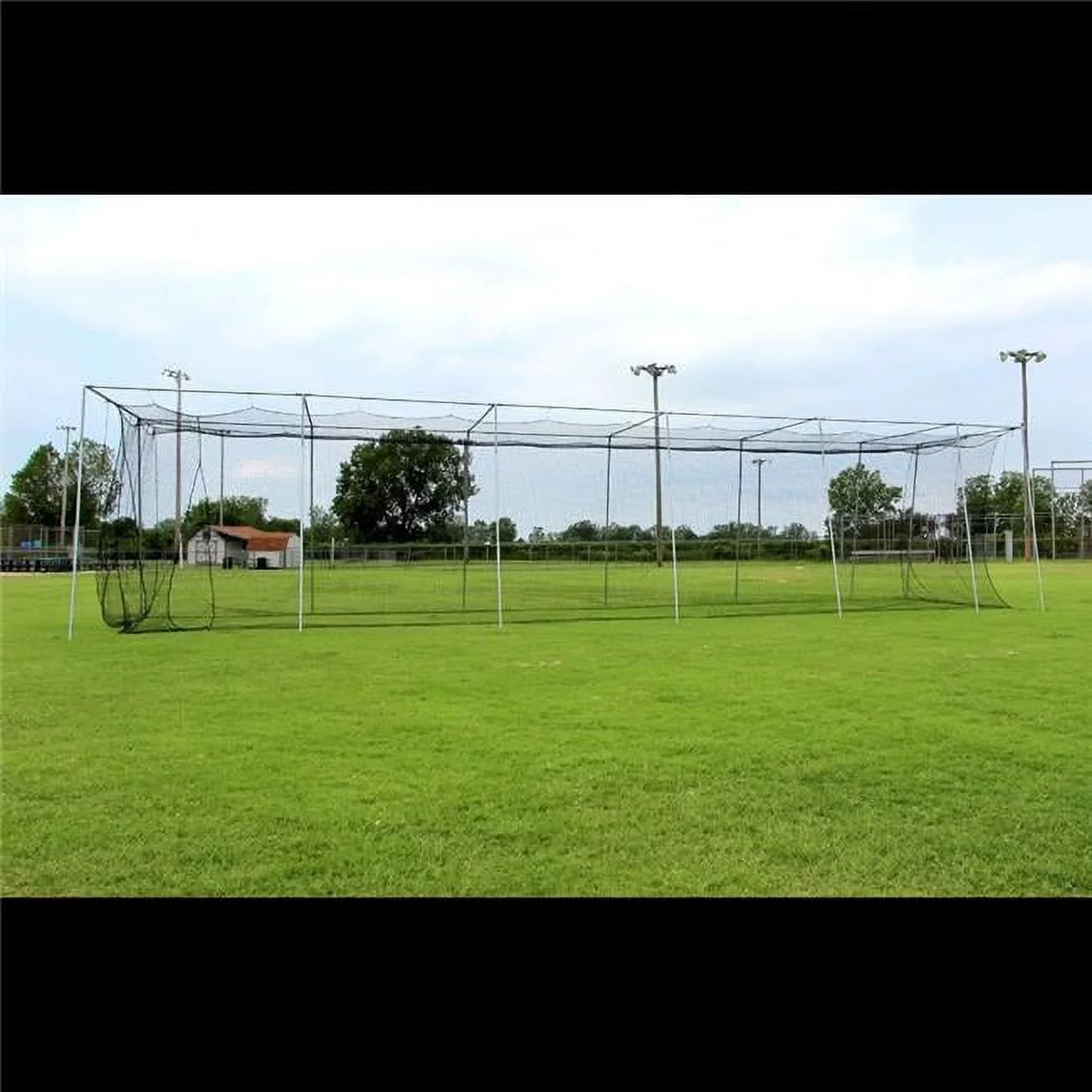 CM- 50 x 12 x 10 in. No. 24 Batting Cage Net & Frame