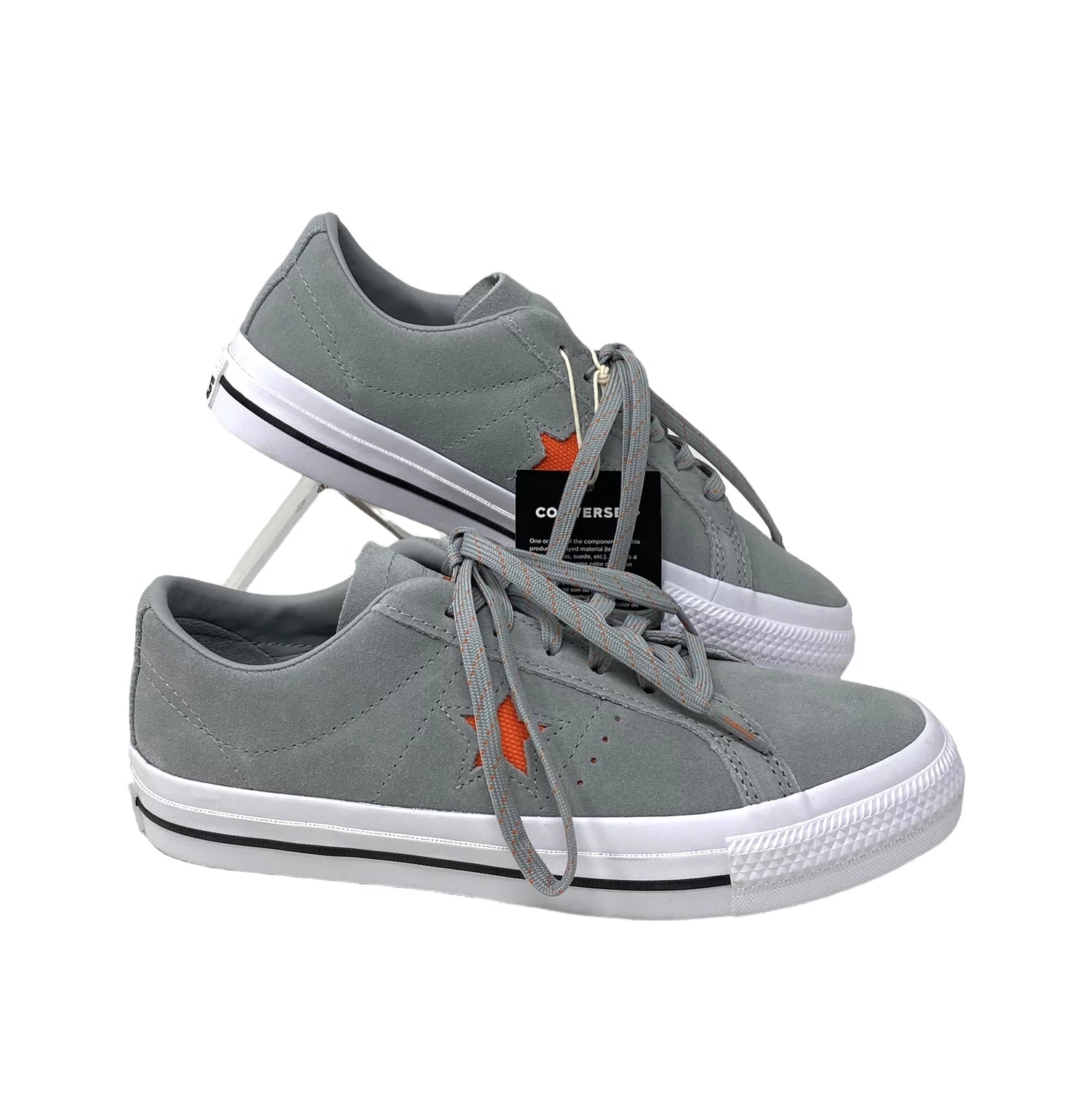Converse CONS One Star Pro OX Low Top Gray Suede Women's Size Sneakers A01250C