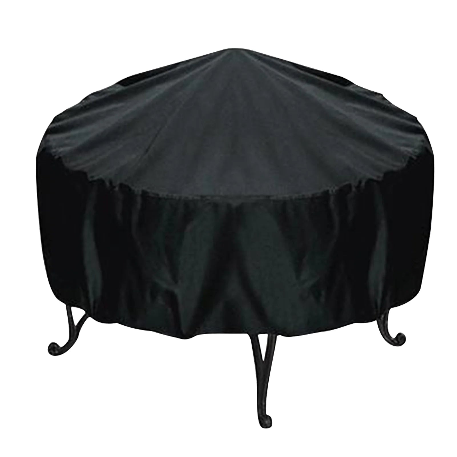 44 Inch BBQ Grill Cover with Drawstring Waterproof Dustproof Barbecue Oven Protection Cover for Round Gas Charcoal  Smoker Cover