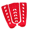 3Pcs Diamond Patterned High Performance EVA Surfboard Surfing Traction Tail Pad Paddleboard Boat Deck grip cushion