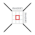Baseball Practice Net Portable Hitting Pitching Batting Training Net Baseball Backstop Net Training Net For Hitting Pitching