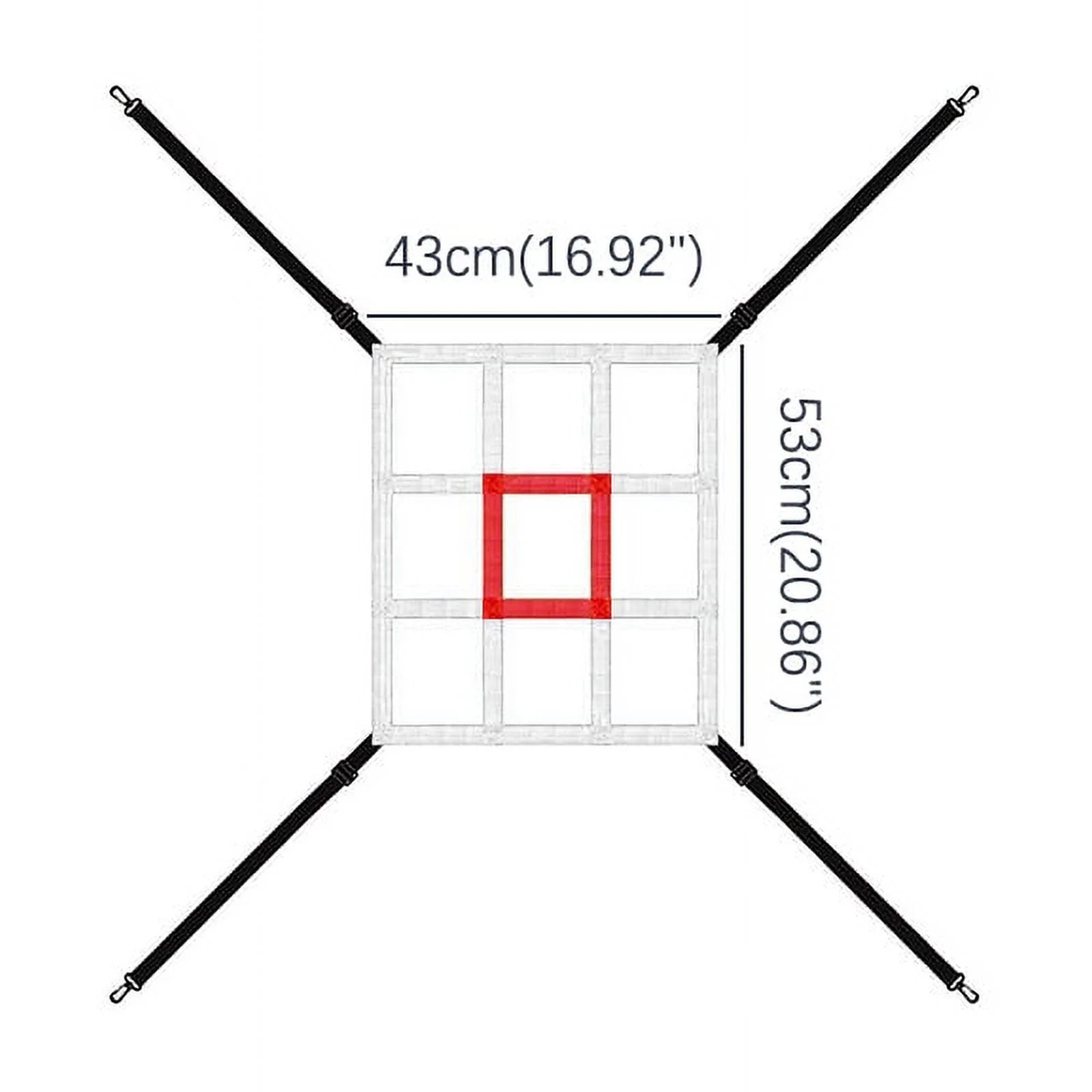 Baseball Practice Net Portable Hitting Pitching Batting Training Net Baseball Backstop Net Training Net For Hitting Pitching