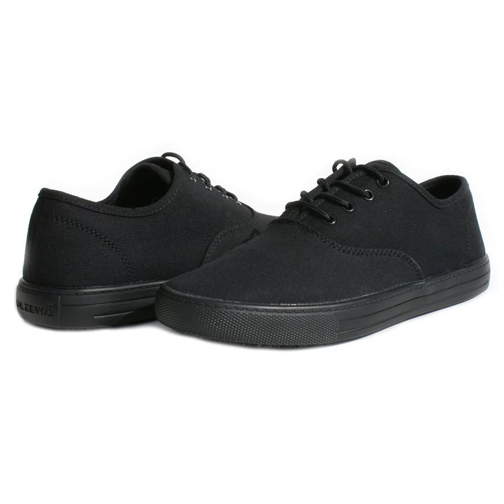 OwnShoe Women's Sunbrella Slip Resistant Shoes Low-Top Lace up Work Sneaker
