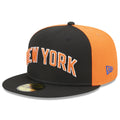 Men's New Era  Black New York Knicks 2022/23 City Edition Official 59FIFTY Fitted Hat