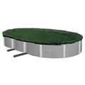 Blue Wave Products 15' x 30' Forest Green Winter Pool Covers for Above-Ground Pools