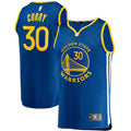 Men's Fanatics Branded Stephen Curry Royal Golden State Warriors Big & Tall Fast Break Player Jersey - Icon Edition