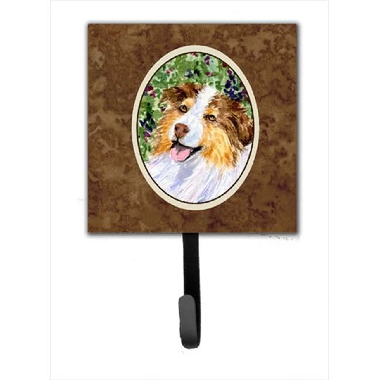 Carolines Treasures  Australian Shepherd Leash Or Key Hook - 4.25 x 6 in.