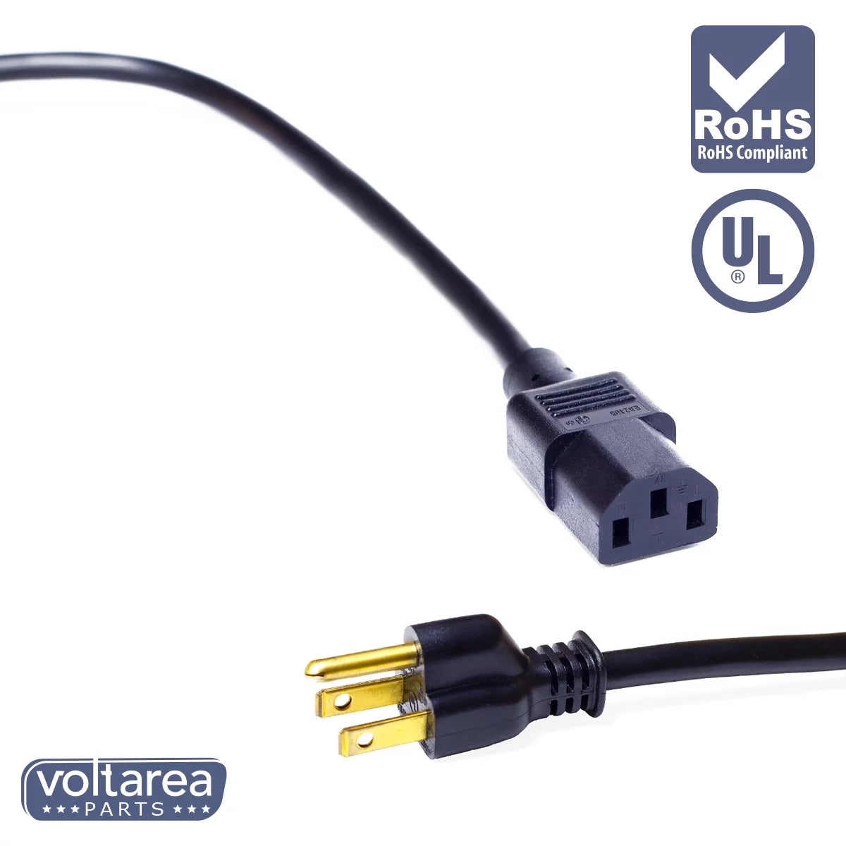 Cable Power Cord 6.6ft / 2m For Bradley Electric Digital Smoker