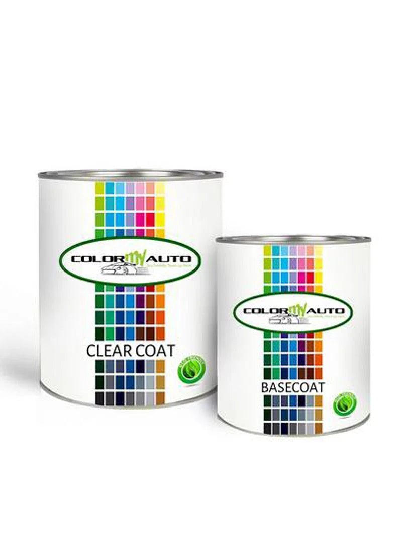 for Nissan Almera 2002-04 TICKFORD GREEN METALLIC D14 Pint Base Coat & Quart Clear Coat