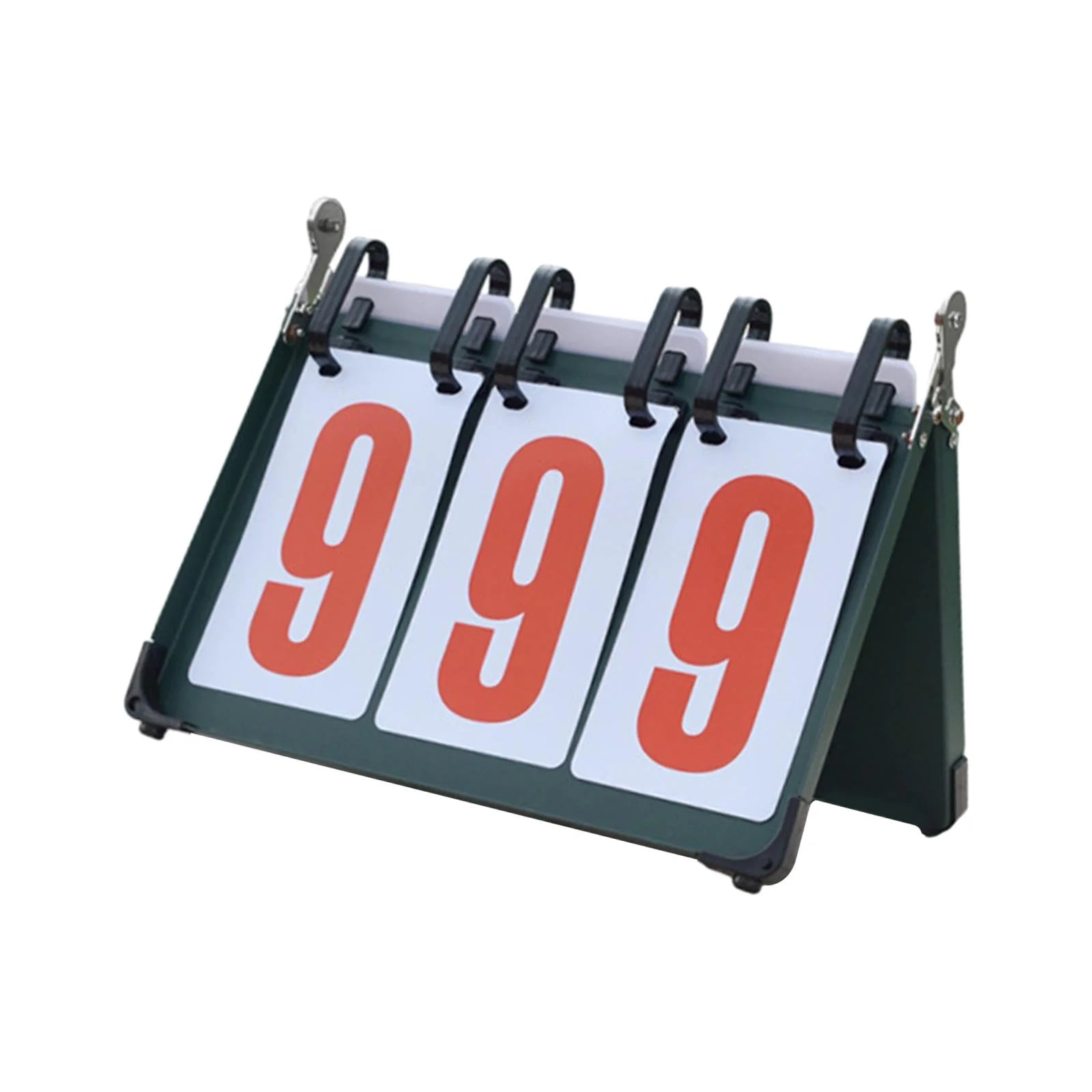 yotijar Multi Sports Scoreboard Table Score Flippers for Baseball Soccer Competition 3 Digits