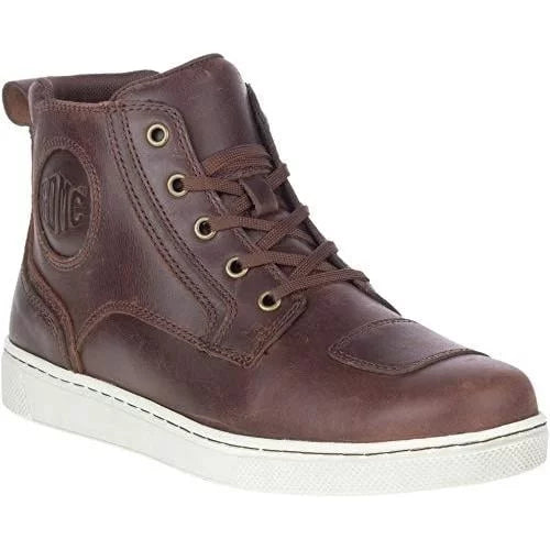 Harley-Davidson Men's Bateman Ankle Pro Sneaker  BROWN