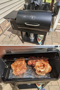 Grill BBQ Digital Control with Cover Black
