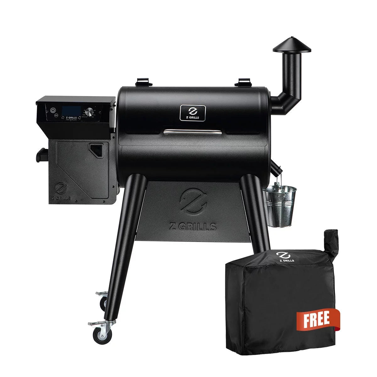 Z Grills 459 sq. in. Wood Pellet Grill & Smoker 450B with PID Controller