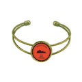 Australia Flavor City Sydney Opera House Bracelet Bangle Retro Open Cuff Jewelry