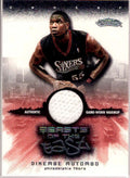 Dikembe Mutombo Card 2001-02 Fleer Showcase Beasts of the East #10