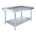 AmGood 30 x 48 Stainless Steel Equipment Stand | Height: 24 | Commercial Heavy Duty Grill Table