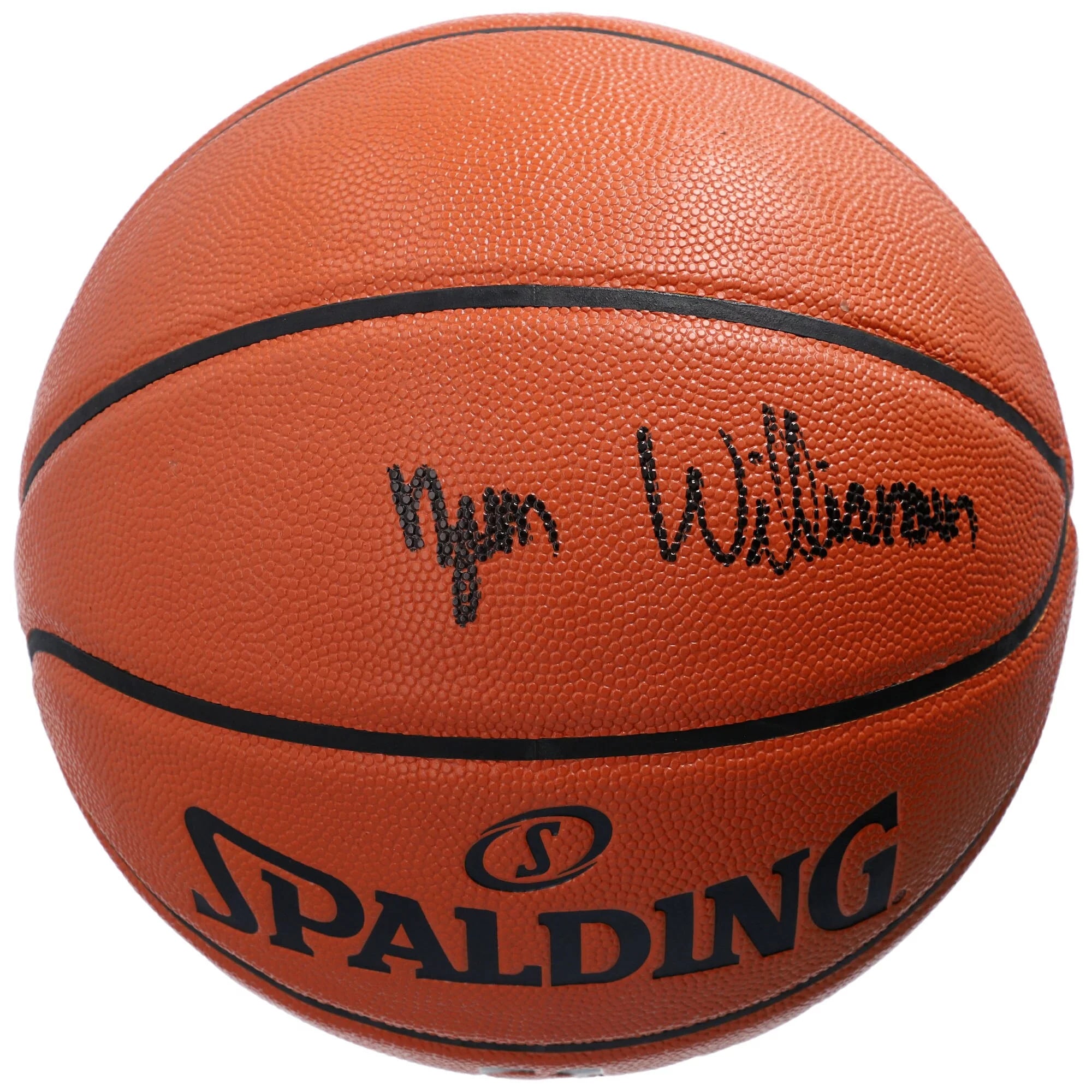 Zion Williamson New Orleans Pelicans Autographed Spalding Indoor/Outdoor Basketball - Black Ink - Fanatics Authentic Certified