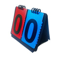 Multi Sports Scoreboard Tabletop Score Flippers Durable Flip Scoreboard Score Counter for Games Badminton Basketball Coaches 2 Digits