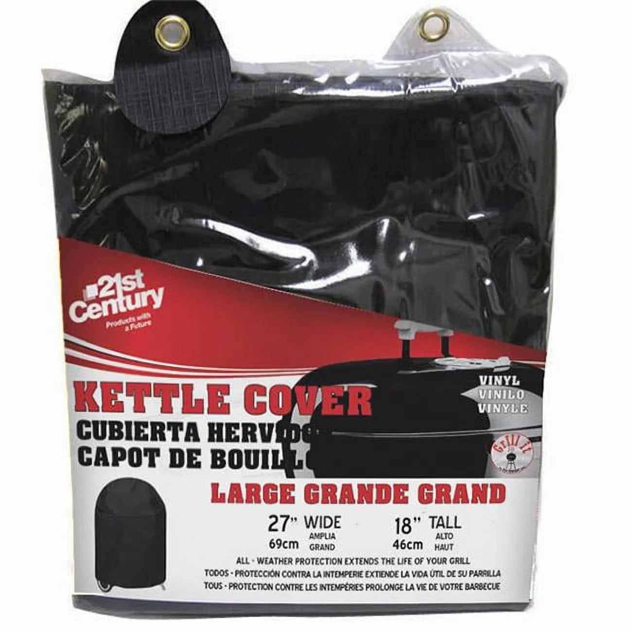 21 Century  27 x 18 in. Kettle & Smoker Cover - Large