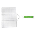 Stainless Steel Basket for Outdoor Accessories Rack for Grilling Fish, Chicken, Meat, Steak, Vegetables, Kabobs,