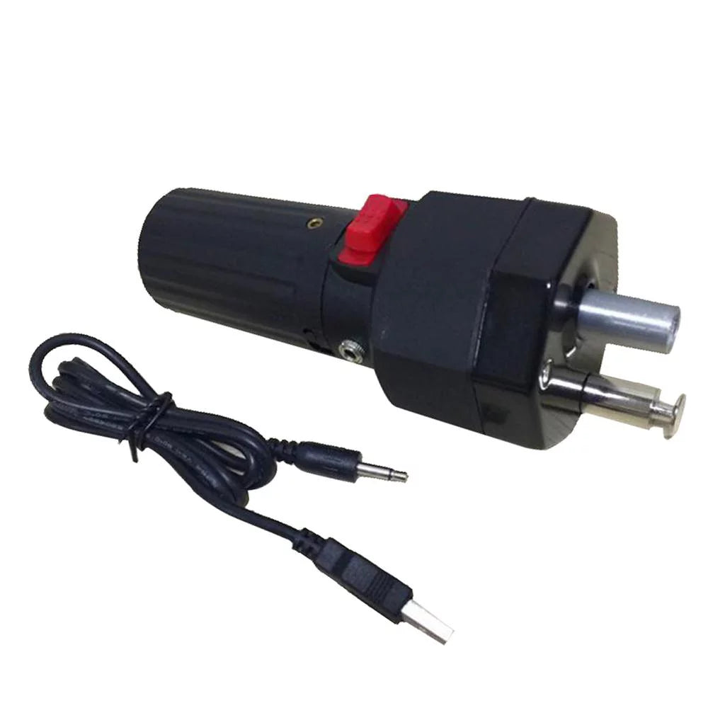 5V USB Rotisserie Grill Motor BBQ High Efficiency Barbecue Rotator Motor for Roast Bracket Holder BBQ Parts Black