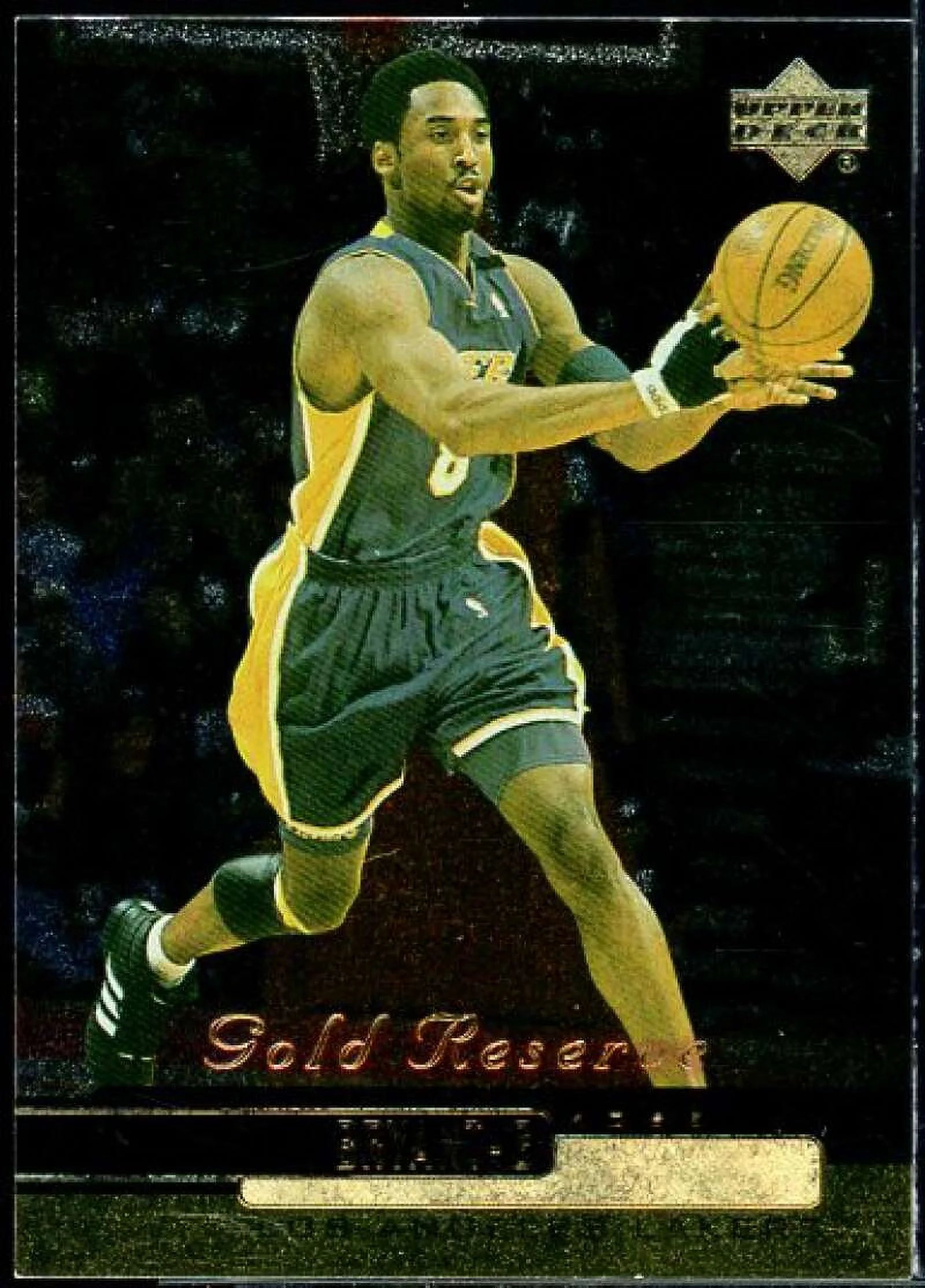 Kobe Bryant Card 1999-00 Upper Deck Gold Reserve #101