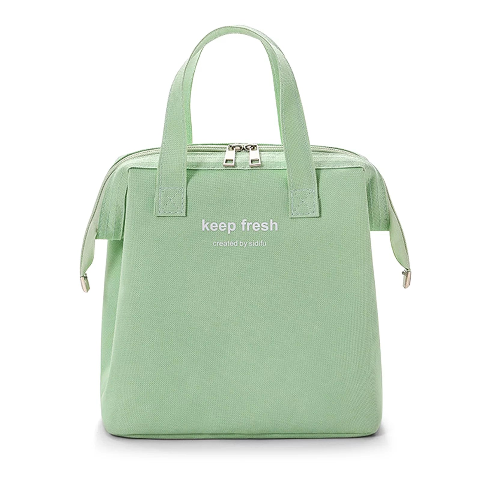 Insulated Cooler Bag Portable Thermal Lunch Bag Storage Bag Handbag for Shopping Work School Picnic Camping BBQ