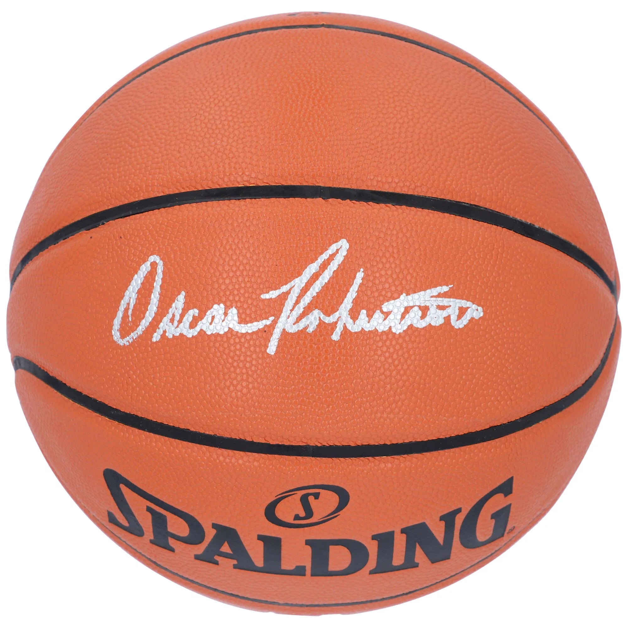 Oscar Robertson Milwaukee Bucks Autographed Spalding Basketball - Fanatics Authentic Certified