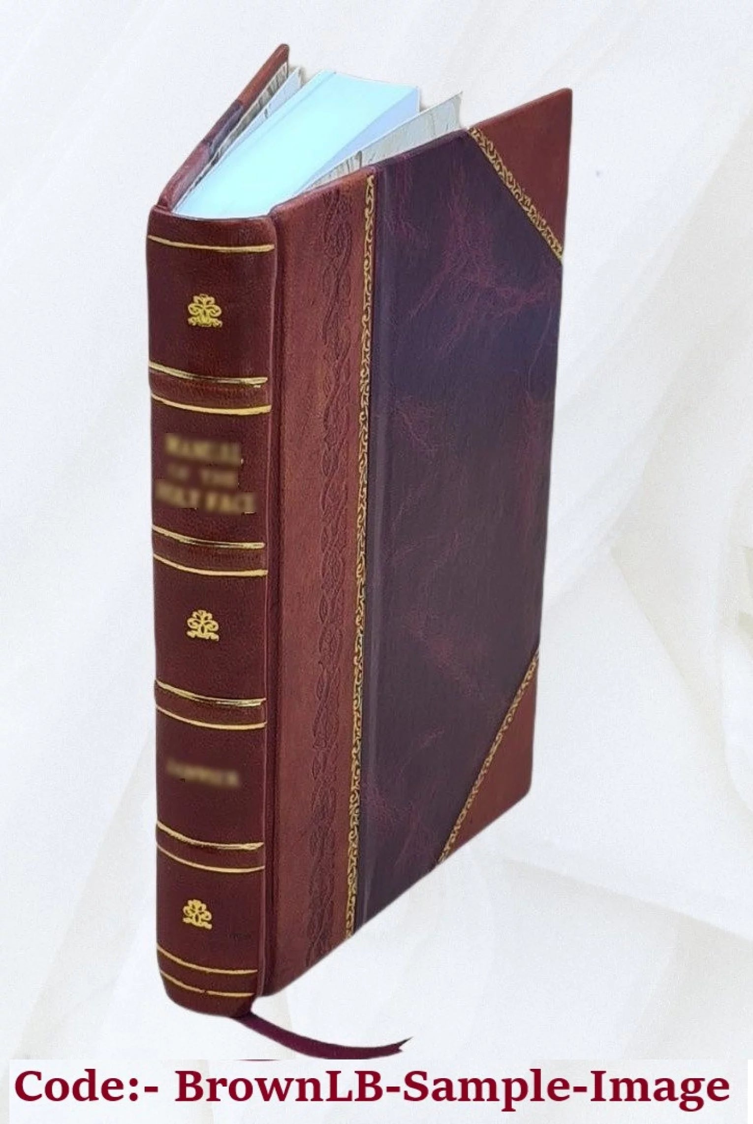 The life & work of Roger Bacon : an introduction to the Opus majus / by H. Gordon Jones. 1914 [Leather Bound]