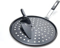 98140 non-stick pizza grill pan includes pizza cutter/ server, 12-inch diameter