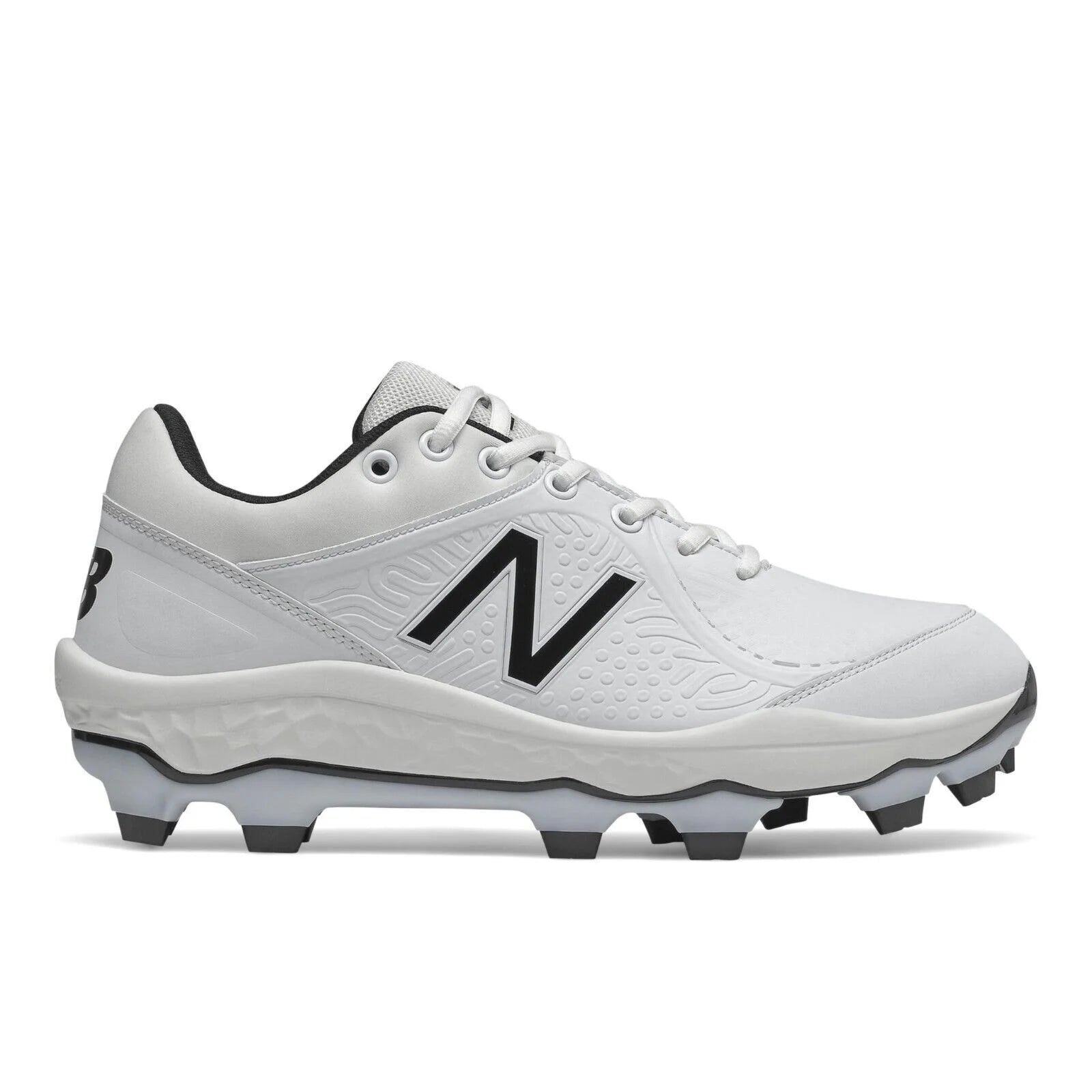 New Balance Fresh Foam 3000v5 PL3000W5 Men's White TPU Baseball Cleats 14 DSG395