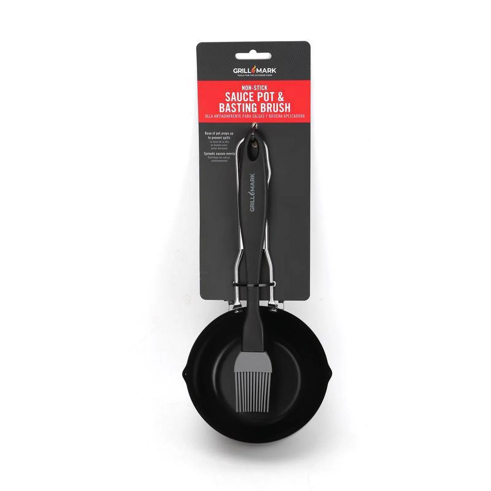 1 Pc, Grill Mark Black/Gray Grill Basting Set 1 Pk